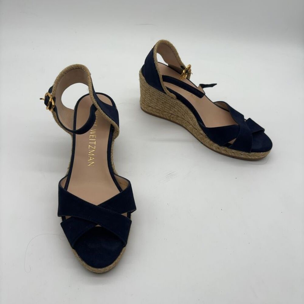 Stuart Weitzman Mirela Espadrille Wedge Sandal